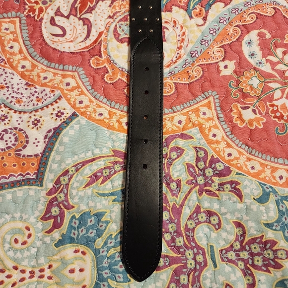 WORTH Genuine Leather Studded Belt Made in Italy | Size Large - Picture 8 of 14